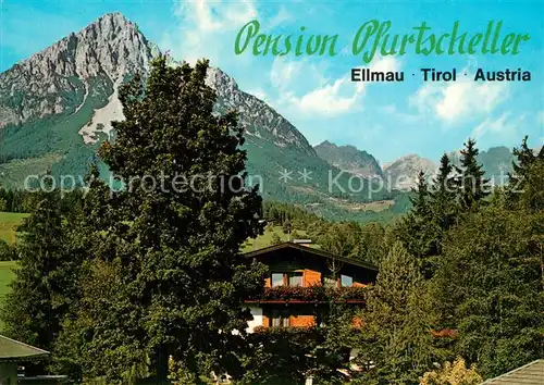 AK / Ansichtskarte Ellmau_Tirol Pension Pfurtscheller Alpen Ellmau Tirol