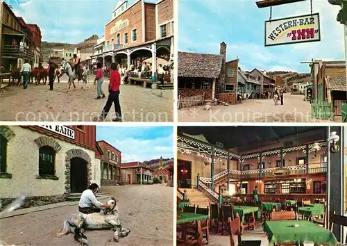 AK / Ansichtskarte Las_Palmas_Gran_Canaria Canon del Aguila Imitacion de un Pueblo del Oeste Americano Las_Palmas_Gran_Canaria