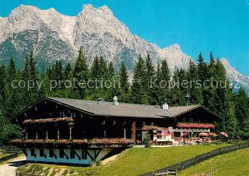 AK / Ansichtskarte Leogang Gasthof Restaurant Forsthofalm Ausflugsziel Alpen Leogang