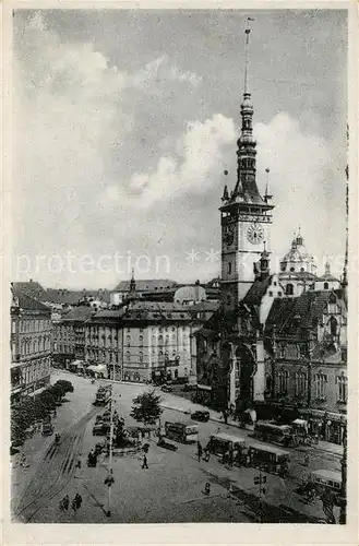 AK / Ansichtskarte Olmuetz_Olomouc Rathaus Olmuetz Olomouc