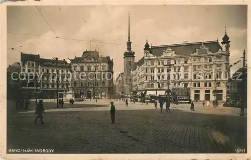 AK / Ansichtskarte Brno_Bruenn Nam Svobody Brno_Bruenn