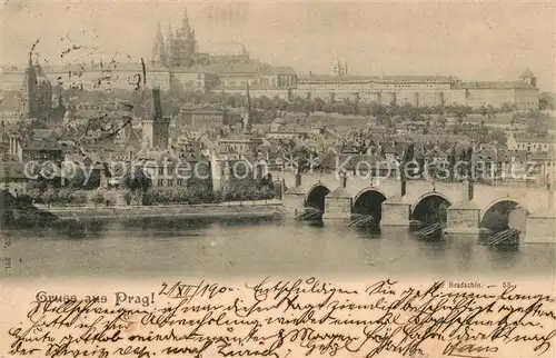 AK / Ansichtskarte Prag_Prahy_Prague Hradschin Prag_Prahy_Prague