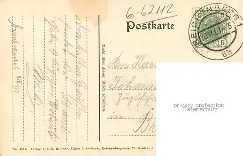 AK / Ansichtskarte Reichenberg_Liberec Gewerbemuseum Reichenberg Liberec