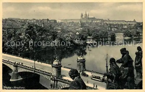 AK / Ansichtskarte Praha_Prahy_Prague Hradcany Praha_Prahy_Prague