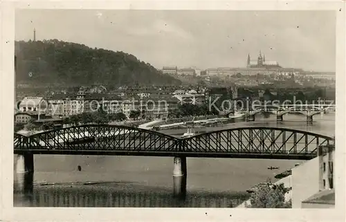 AK / Ansichtskarte Praha_Prahy_Prague Bug Hradcany Praha_Prahy_Prague