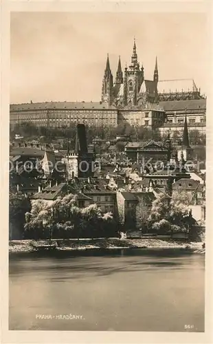 AK / Ansichtskarte Praha_Prahy_Prague Hradcany Praha_Prahy_Prague