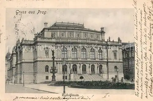 AK / Ansichtskarte Prag_Prahy_Prague Rudolfinum Prag_Prahy_Prague