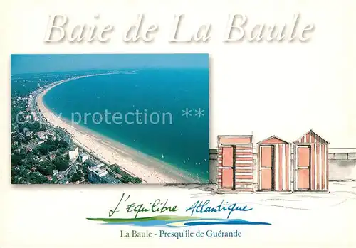 AK / Ansichtskarte La_Baule Escoublac Vue Aerienne Baie  La_Baule Escoublac