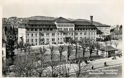 AK / Ansichtskarte St_Gallen_SG Kantonspital Medizinische Abteilung St_Gallen_SG