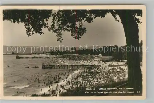 AK / Ansichtskarte Varna_Warna Strand Varna Warna
