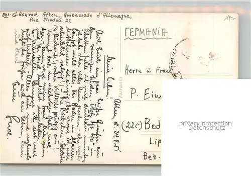 AK / Ansichtskarte Athenes_Athen Monument du Soldat Inconu Athenes Athen