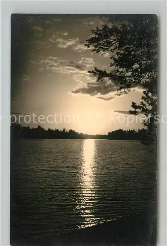 AK / Ansichtskarte Suwalszczyzna Partie am See 