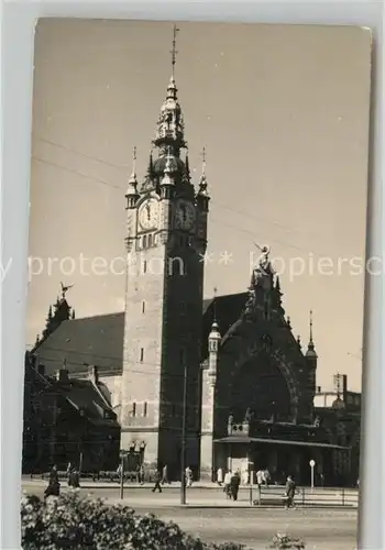 AK / Ansichtskarte Danzig_Westpreussen Dworzec Glowny Danzig_Westpreussen