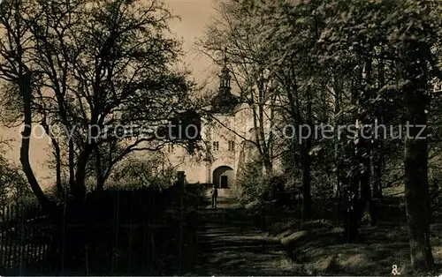 AK / Ansichtskarte Weseritz Aufgang zum Schloss Weseritz