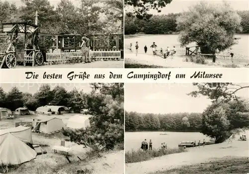 AK / Ansichtskarte Kagel Campingplatz Milansee Kagel