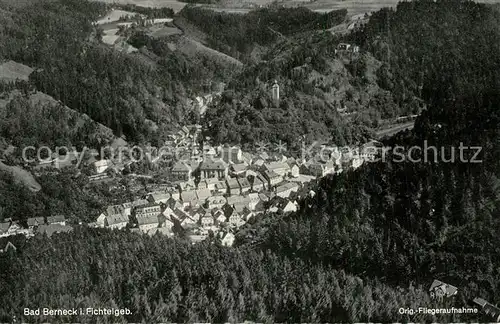 AK / Ansichtskarte Bad_Berneck Original Fliegeraufnahme Bad_Berneck