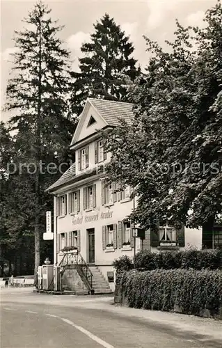 AK / Ansichtskarte Oppenau Gasthof Brauerei Bruder Oppenau