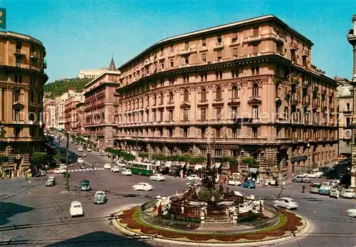 AK / Ansichtskarte Napoli_Neapel Piazza della Borsa  Napoli Neapel