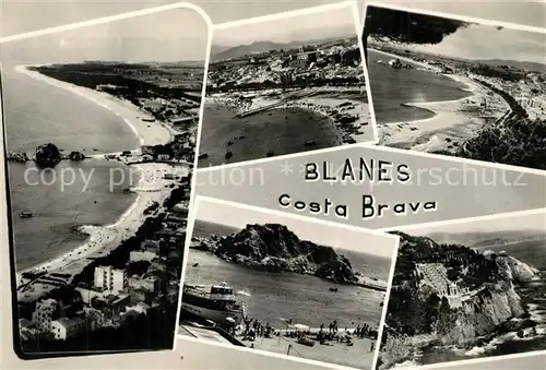 AK / Ansichtskarte Blanes Fliegeraufnahmen Blanes