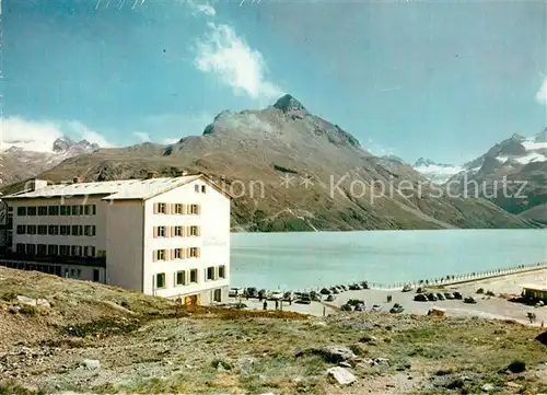 AK / Ansichtskarte Silvrettasee Hotel Sivrettasee Stausee Hohes Rad Buingruppe Silvrettasee
