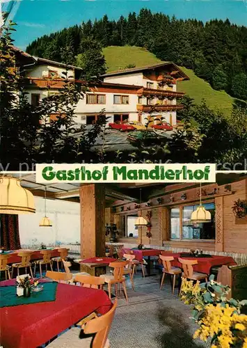 AK / Ansichtskarte Fuegen Gasthof Pension Mandlerhof Restaurant Fuegen