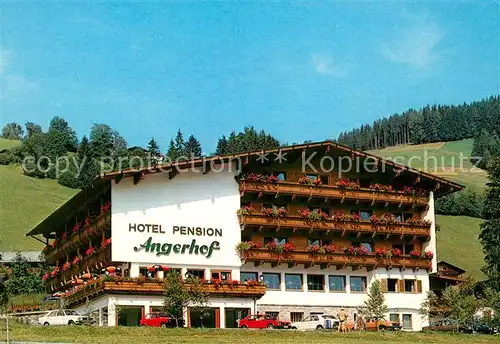 AK / Ansichtskarte Oberau_Wildschoenau_Tirol Hotel Pension Angerhof Oberau_Wildschoenau_Tirol