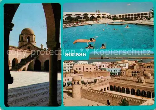 AK / Ansichtskarte Sousse Hotel Hill Diar Swimming Pool Moschee Sousse