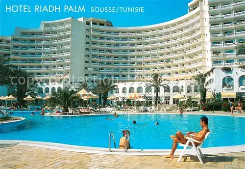 AK / Ansichtskarte Sousse Hotel Riadh Palm Swimming Pool Sousse