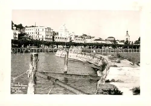 AK / Ansichtskarte Evian les Bains_Haute_Savoie Vue prise de la Jetee Evian les Bains_Haute