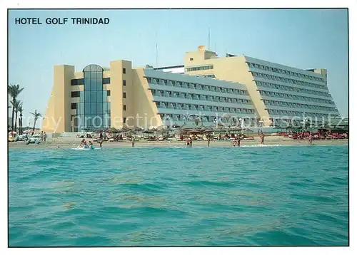 AK / Ansichtskarte Roquetas_de_Mar Hotel Golf Trinidad Ansicht vom Meer aus Roquetas_de_Mar