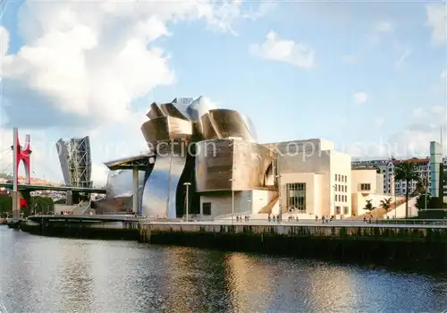 AK / Ansichtskarte Bilbao_Spanien Guggenheim Museum Architektur Bilbao Spanien