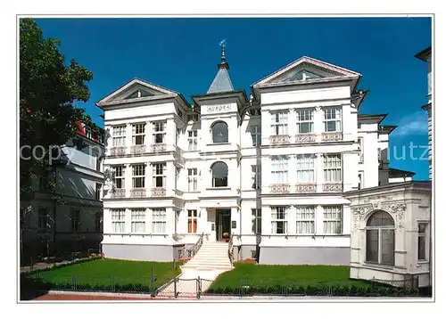 AK / Ansichtskarte Heringsdorf_Ostseebad_Usedom Villa Aurora Ferienwohnungen Heringsdorf_Ostseebad