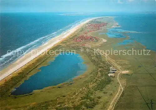 AK / Ansichtskarte Insel_Juist Nordseebad Fliegeraufnahme Insel_Juist