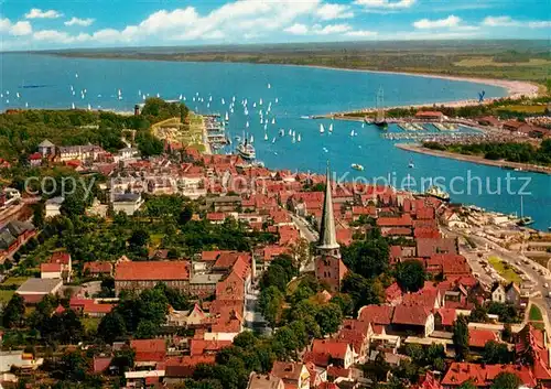 AK / Ansichtskarte Travemuende_Ostseebad Fliegeraufnahme Travemuende_Ostseebad