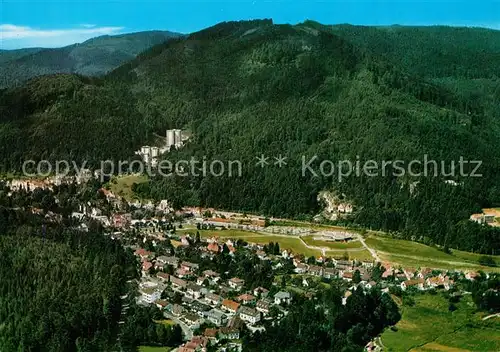 AK / Ansichtskarte Bad_Herrenalb Kurort im Schwarzwald Fliegeraufnahme Bad_Herrenalb