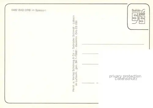 AK / Ansichtskarte Bad_Orb Herzheilbad im Spessart Fliegeraufnahme Bad_Orb
