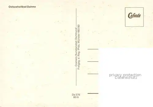 AK / Ansichtskarte Dahme_Ostseebad Fliegeraufnahme Dahme_Ostseebad