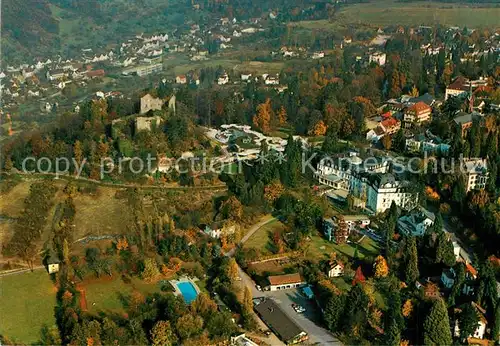 AK / Ansichtskarte Badenweiler Thermalkurort Schwarzwald Fliegeraufnahme Badenweiler