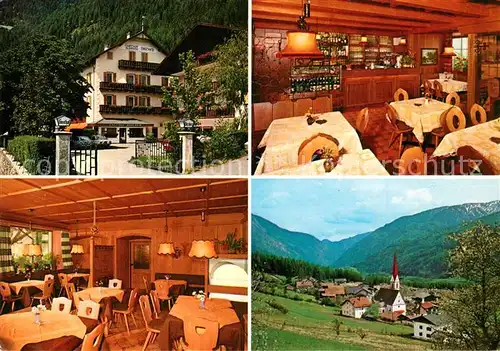 AK / Ansichtskarte Maria_Trens Gasthof Bircher Ortsansicht mit Kirche Alpen 