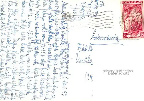 AK / Ansichtskarte Catania Palazzo delle Poste Catania