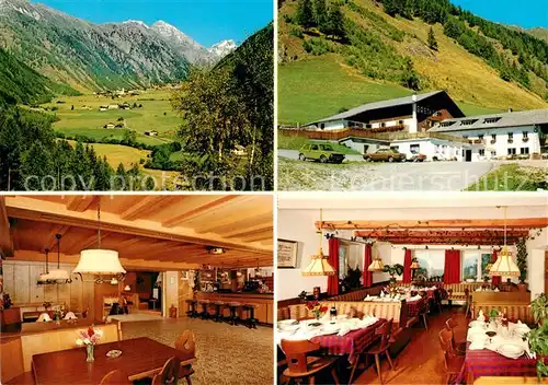 AK / Ansichtskarte Vals_Tirol Gasthof Hoferhof Landschaftspanorama Pustertal Alpen Vals_Tirol