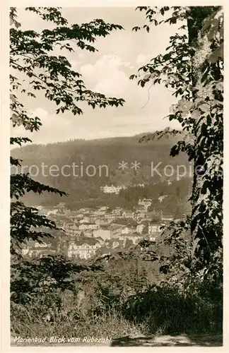 AK / Ansichtskarte Marienbad_Tschechien_Boehmen Blick vom Ruebezahl Marienbad_Tschechien