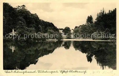 AK / Ansichtskarte Bad_Koenigswart_Sudetengau Schloss Metternich Bad_Koenigswart_Sudetengau