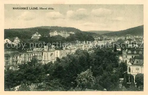 AK / Ansichtskarte Marianske_Lazne Hlavni trida Marianske_Lazne