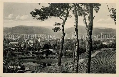 AK / Ansichtskarte Kloesterle_Eger Panorama Kloesterle_Eger