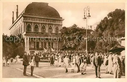 AK / Ansichtskarte Franzensbad_Boehmen Kurhaus mit Kurplatz Franzensbad_Boehmen