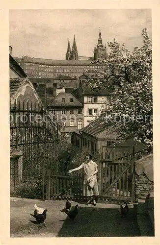 AK / Ansichtskarte Prag_Prahy_Prague Hradcany Prag_Prahy_Prague