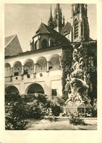 AK / Ansichtskarte Bruenn_Brno Bischofshof und Dom Bruenn_Brno