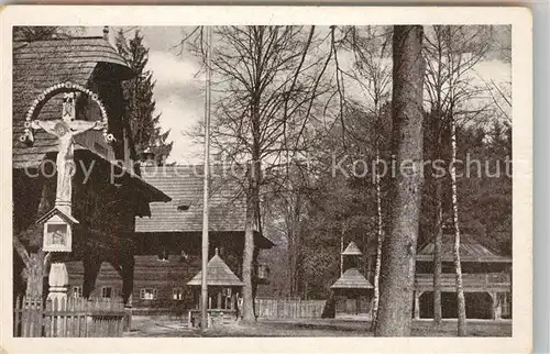 AK / Ansichtskarte Roznov_pod_Radhostem Wallachisches Museum in der Natur Roznov_pod_radhostem