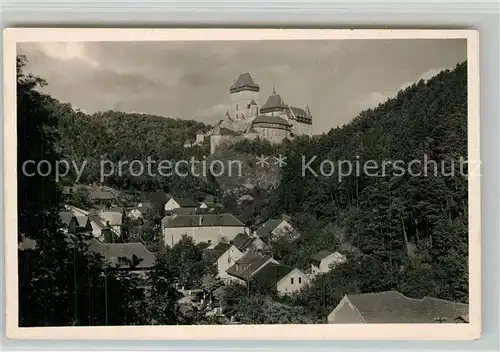 AK / Ansichtskarte Karlstejn Schloss Karlstejn